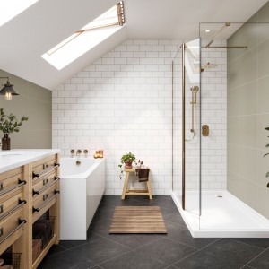 Metro Tile Alpine White -...