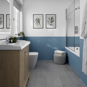 Misty Blue Pure Collection - Bathroom Panels