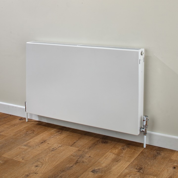 Vulcan 500mm (h) Double Panel Horizontal Radiator (9 Sizes)