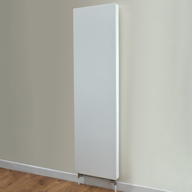 "Vulcan" 1800mm (h) Double Panel Vertical Flat Panel Radiators (3 Size Widths)