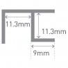 Multipanel Type 100 - Flush Corner - Technical Drawing