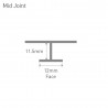 Multipanel Type D - Mid Joint - Technical Drawing