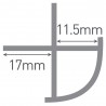 Multipanel Type B - External Corner Trim