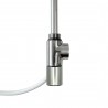 Brushed Nickel T-Piece, Nova Fixed Temp Element & Silver Cap