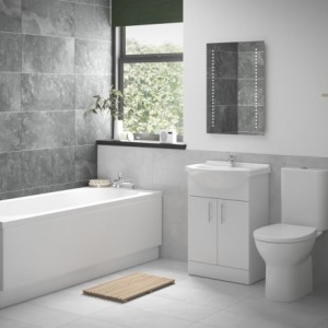 Kanazawa Full Bathroom Suite with Bath