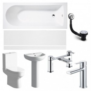 Palermo Full Suite & Bath w/Chrome Finishes