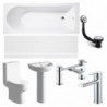 Palermo Full Suite & Bath w/Chrome Finishes