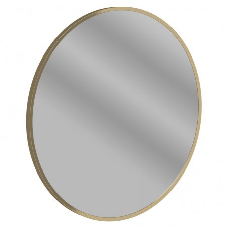 Virginia 600mm Round Mirror - Brushed Bronze