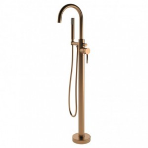 Winx Floor Standing Bath/Shower Mixer - Brushed Bronze