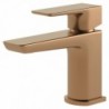 Marengo Basin Mixer & Waste - Brushed Bronze