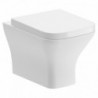 Parma Rimless Comfort Height Back To Wall WC & Wrapover Soft Close Seat