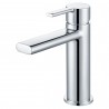 Ares 600mm Basin Unit & Tall Unit Pack - Matt White w/Chrome Finishes