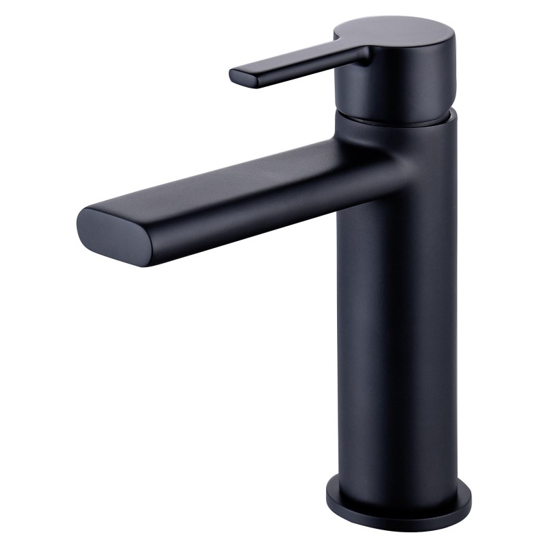 Ares 600mm (w) Basin Unit & Tall Unit Pack - Matt Black With Black Accents