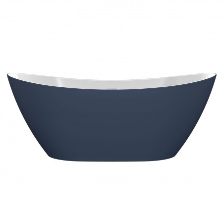 Lancer Freestanding 1700mm(l) x 780mm(w) x 690mm(h) Bath - Matt Blue