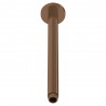 Brushed Bronze Round Ceiling Arm 300mm