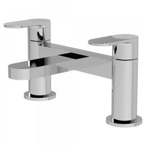 Cyprus Chrome Deck Mounted Bath Filler