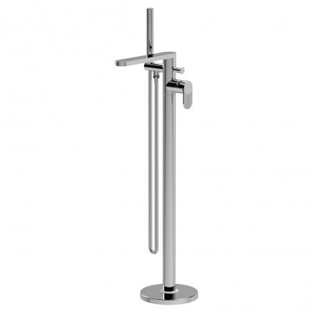 Cyprus Chrome Freestanding Bath Shower Mixer with Kit