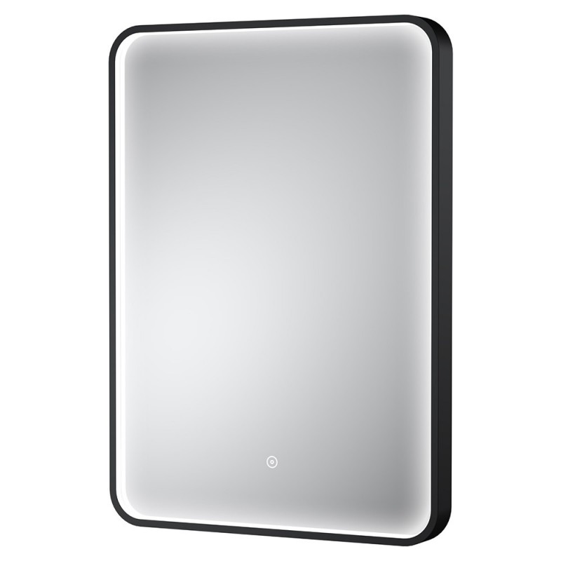 Pictor Black Frame LED Mirror - 700 x 500mm