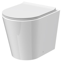 Freya Round Rimless BTW Pan & Soft Close Seat