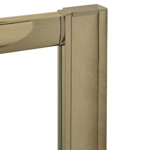 1900mm Profile Extension Kit for Rene Enclosures 6mm - Brushed Brass