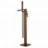 Windon Freestanding Bath Shower Mixer with Kit - Brushed Bronze