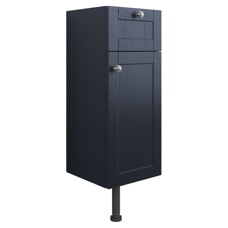 Kobe 300mm(w) 1 Drawer 1 Door Base Unit - Indigo Ash