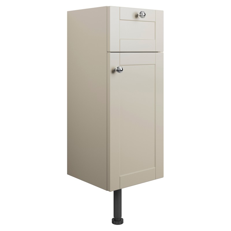 Kobe 300mm(w) 1 Drawer 1 Door Base Unit - Matt Latte