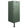 Kobe 300mm(w) 1 Drawer 1 Door Base Unit - Matt Sage Green