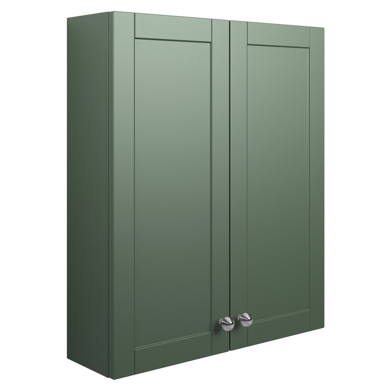 Kobe 600mm(w) 2 Door Wall Unit - Matt Sage Green