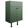 Kobe 500mm(w) 2 Door Basin Unit - Matt Sage Green