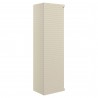 Kanto 350mm (W) x 1200mm (H) x 270mm (D) Wall Hung 1 Door Tall Unit - Matt Cotton