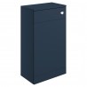 Yamagata 500mm (W) x 830mm (H) x 252mm (D) WC Unit - Matt Deep Blue