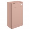 Yamagata 500mm (W) x 830mm (H) x 252mm (D) WC Unit - Matt Antique Rose