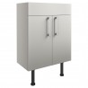 Tokyo 600mm(w) Basin Unit - Light Grey Gloss