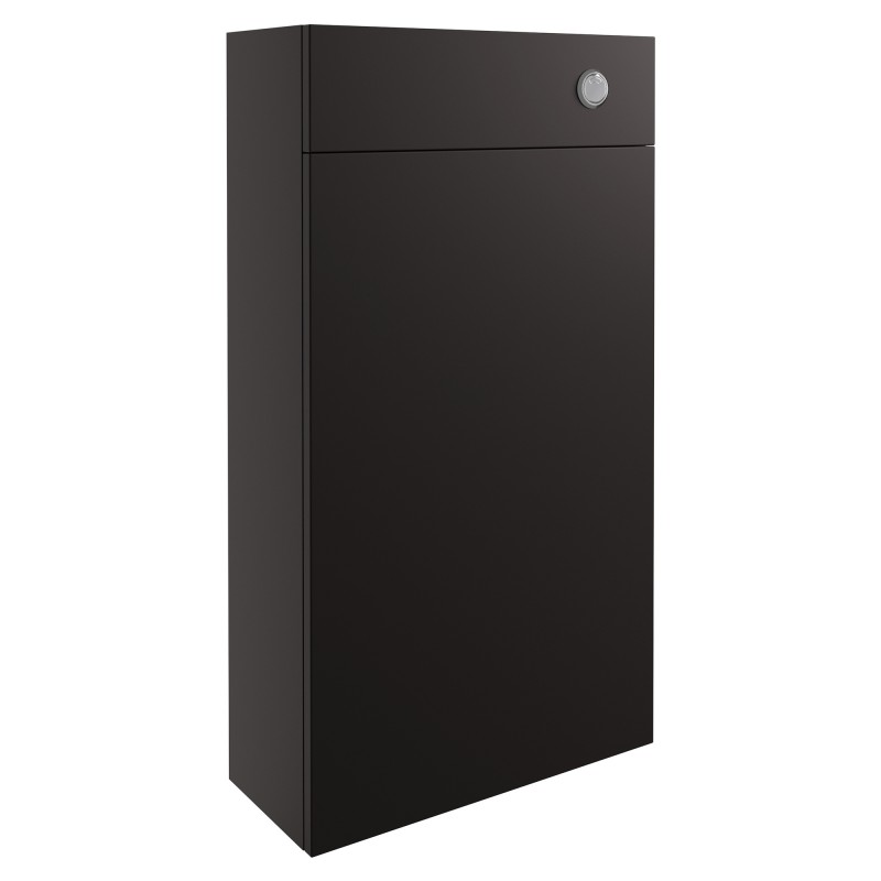 Tokyo 500mm(w) Slim WC Toilet Unit - Matt Graphite Grey