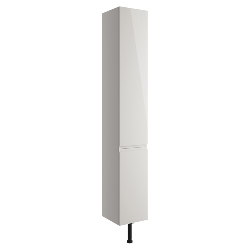 Nagoya 300mm(w) Tall Unit - Pearl Grey Gloss