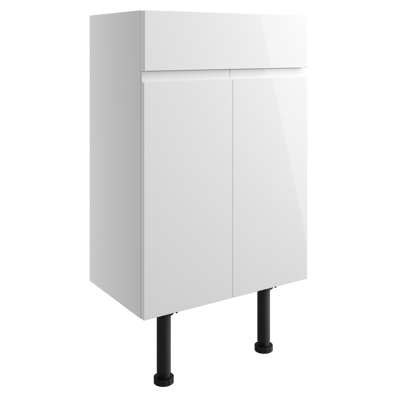 Nagoya 500mm(w) Basin Unit - White Gloss