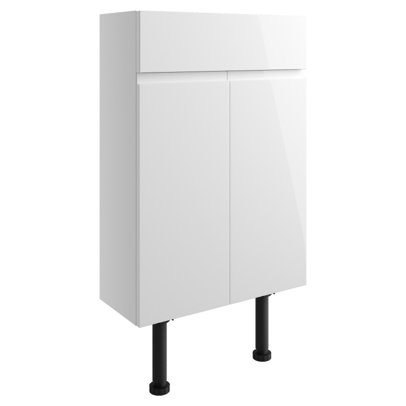 Nagoya 500mm(w) Slim Basin Unit - White Gloss