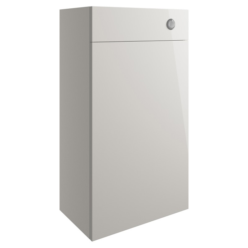 Nagoya 500mm(w) WC Toilet Unit - Pearl Grey Gloss