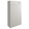 Nagoya 500mm(w) Slim WC Toilet Unit - Pearl Grey Gloss