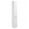 Naha 350mm(w) Floor Standing 2 Door Tall Unit - White Gloss