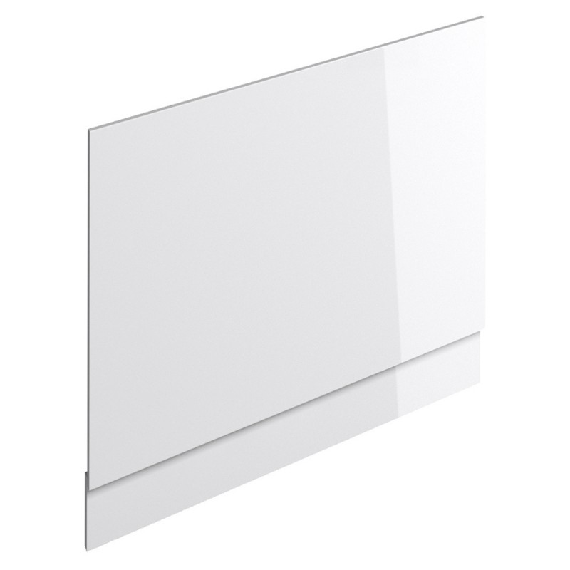 Naha 700mm(w) End Bath Panel - White