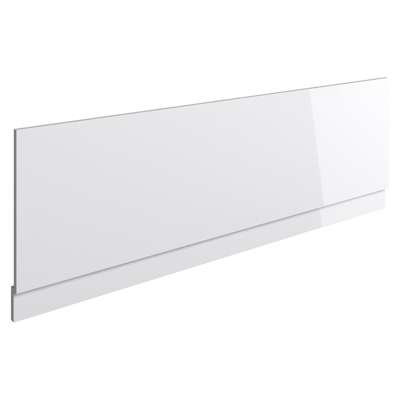 Naha 1700mm(w) Front Bath Panel - White