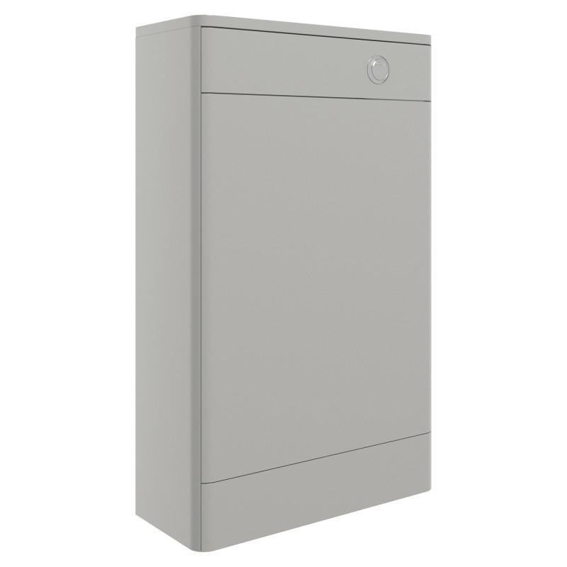 Osaka 506mm(w) WC Toilet Unit - Grey Gloss