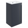 Nara 510mm(w) Floor Standing Unit Inc. Basin - Matt Indigo Blue