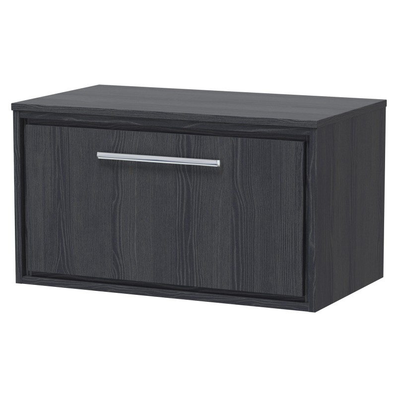 800mm Wall Hung Single Drawer Vanity with Worktop