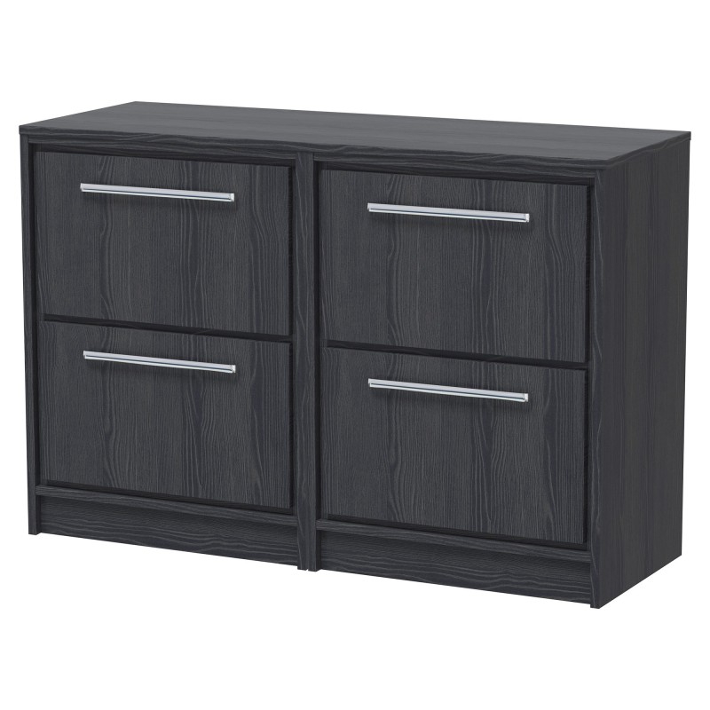 1200mm Floor Standing 4-Drawer Vanity with Worktop