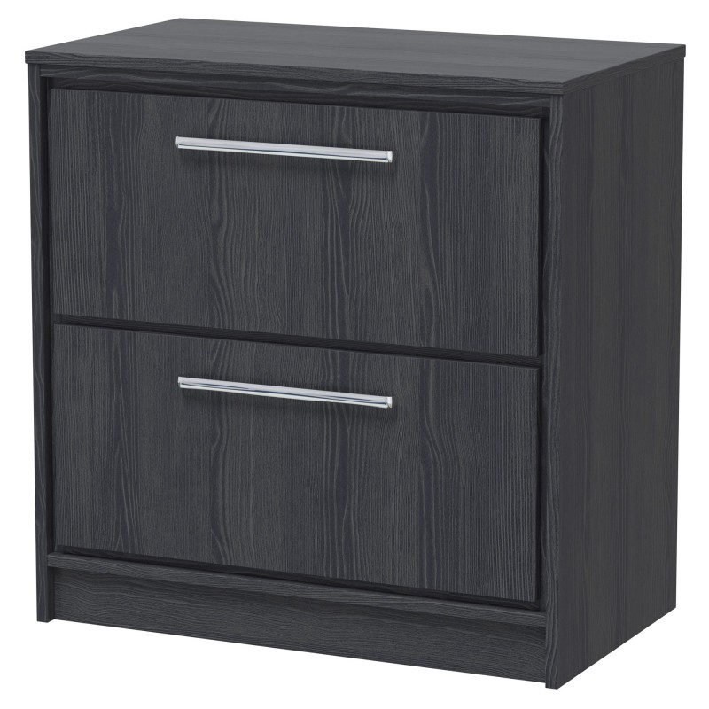 800mm Floor Standing 2-Drawer Vanity with Worktop