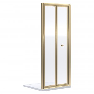 Brushed Brass Rene Bi-Fold...