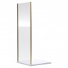 Brushed Brass Rene Shower Side Panels